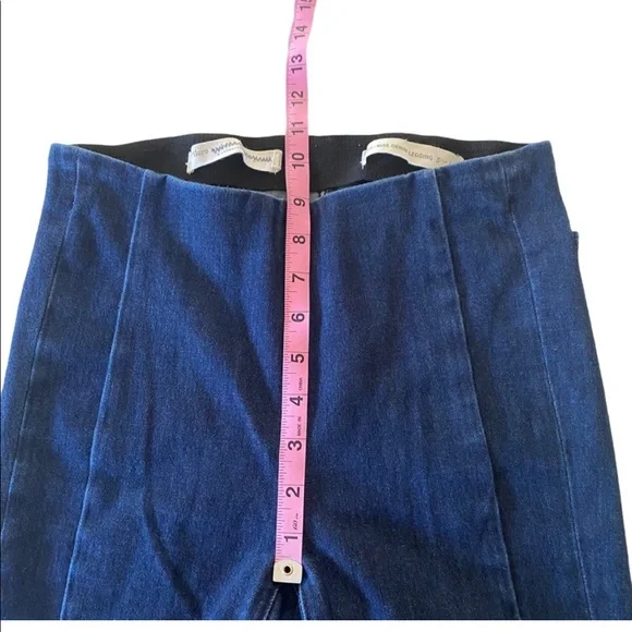 Anthropologie | Pilcro & the Letterpress | Seamed High Rise Denim Legging 26 - Picture 12 of 12